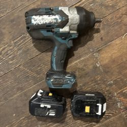 1250ft lbs Impact Wrench 1/2in Makita Beast