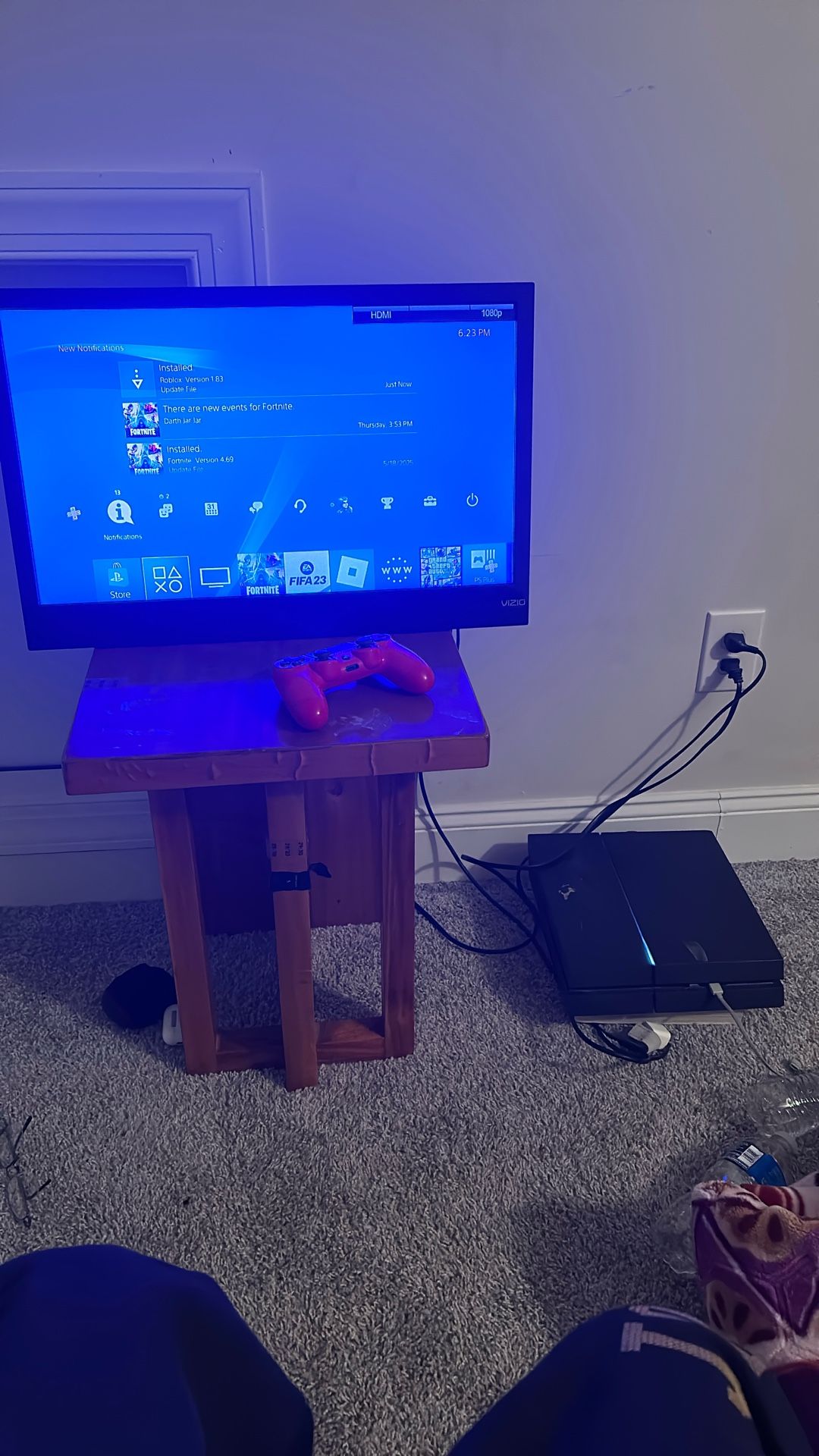 Whole PS4 set Up