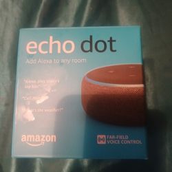 Reduced :New In Box Amazon Echo 3rd Generation 