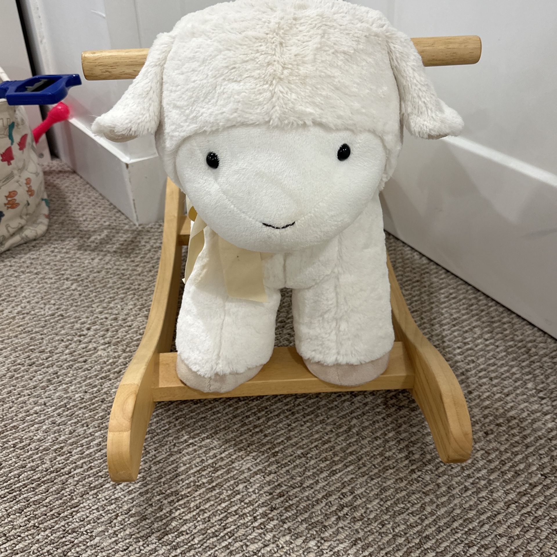 Pottery Barn Lamb Rocker