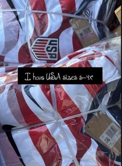 USA soccer jerseys