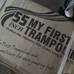 My first trampoline $55