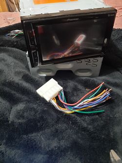Pioneer Double Din With Plug And Cage