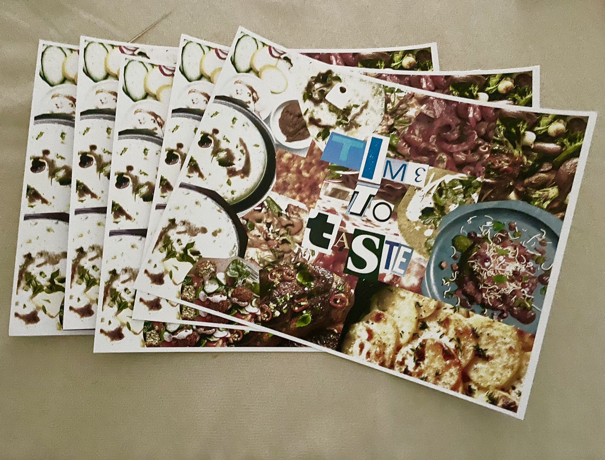 Time To Taste Collage