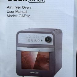 Air Fryer Oven With Rotisserie 