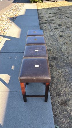 4 World Market Bar Stools