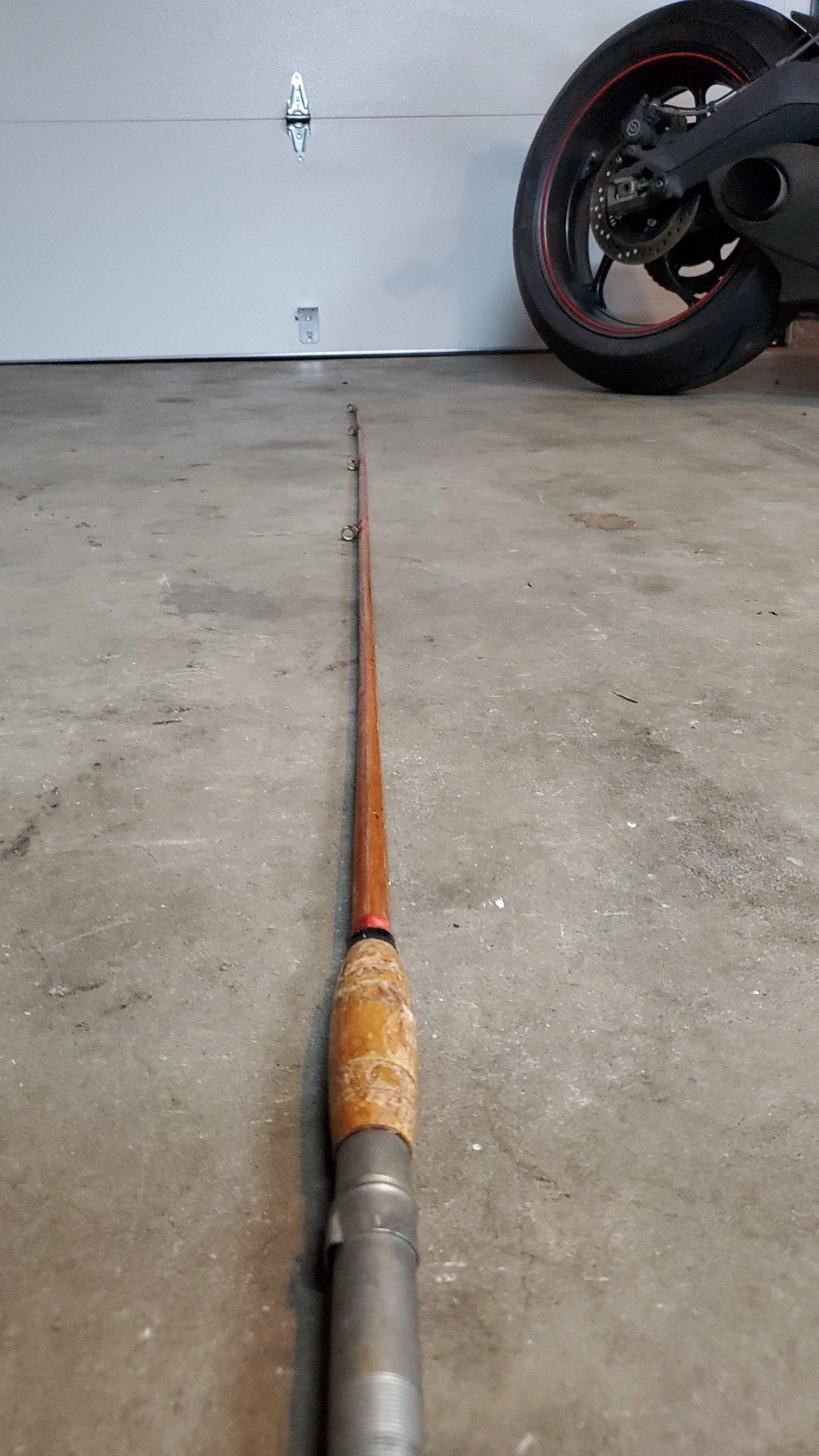 Vintage fishing rod
