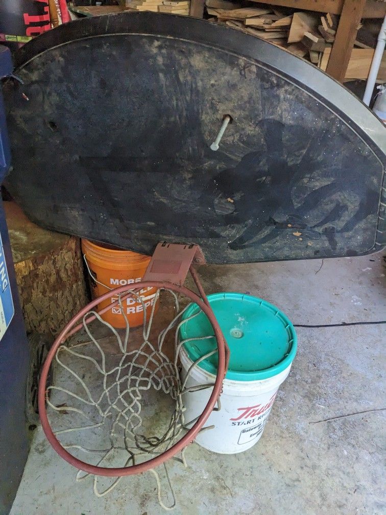 Old Basketball Hoop