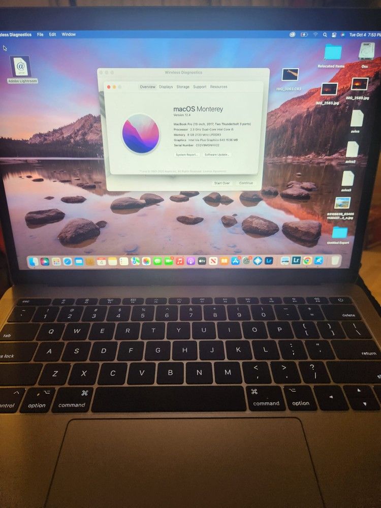 MacBook pro 13 inch 2017