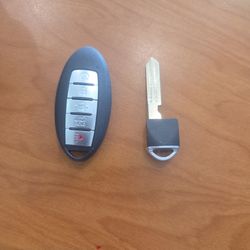 Nissan-Infiniti Key, Cortada y Programada. Llave.