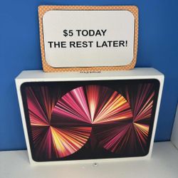 Apple iPad Pro 11 Inch 3rd Gen LTE 1TB - Pay $5 and the rest later