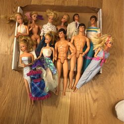 Barbies And Doll Clothes