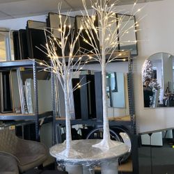 4Ft & 5Ft ChristmasLights Birch Tree Warm White Color. Starting At $25