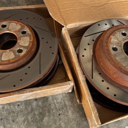 Grand Cherokee Drilled Slotted Rotors 