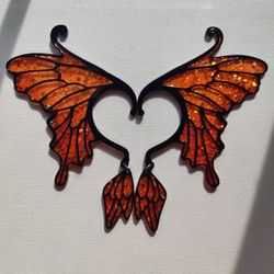 Custom Butterfly Earcuffs