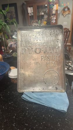 Vintage 1920’s Promotional Baking Sheet