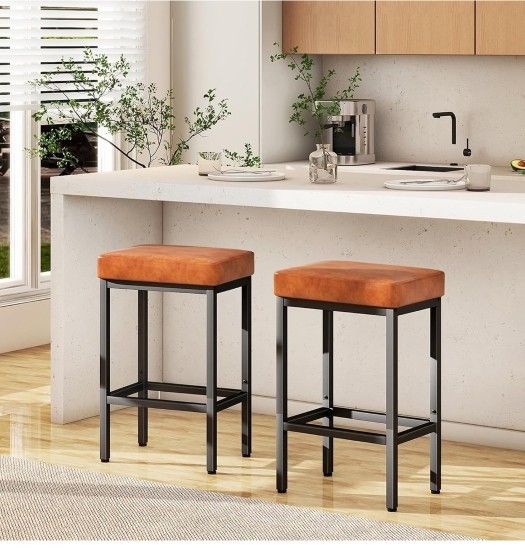 New Bar Stools Set of (2), 26 inch