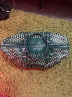 Green Goyard Duffel Bag