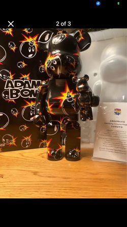 Adam Bomb The Hundreds 400% And 100% Bearbrick