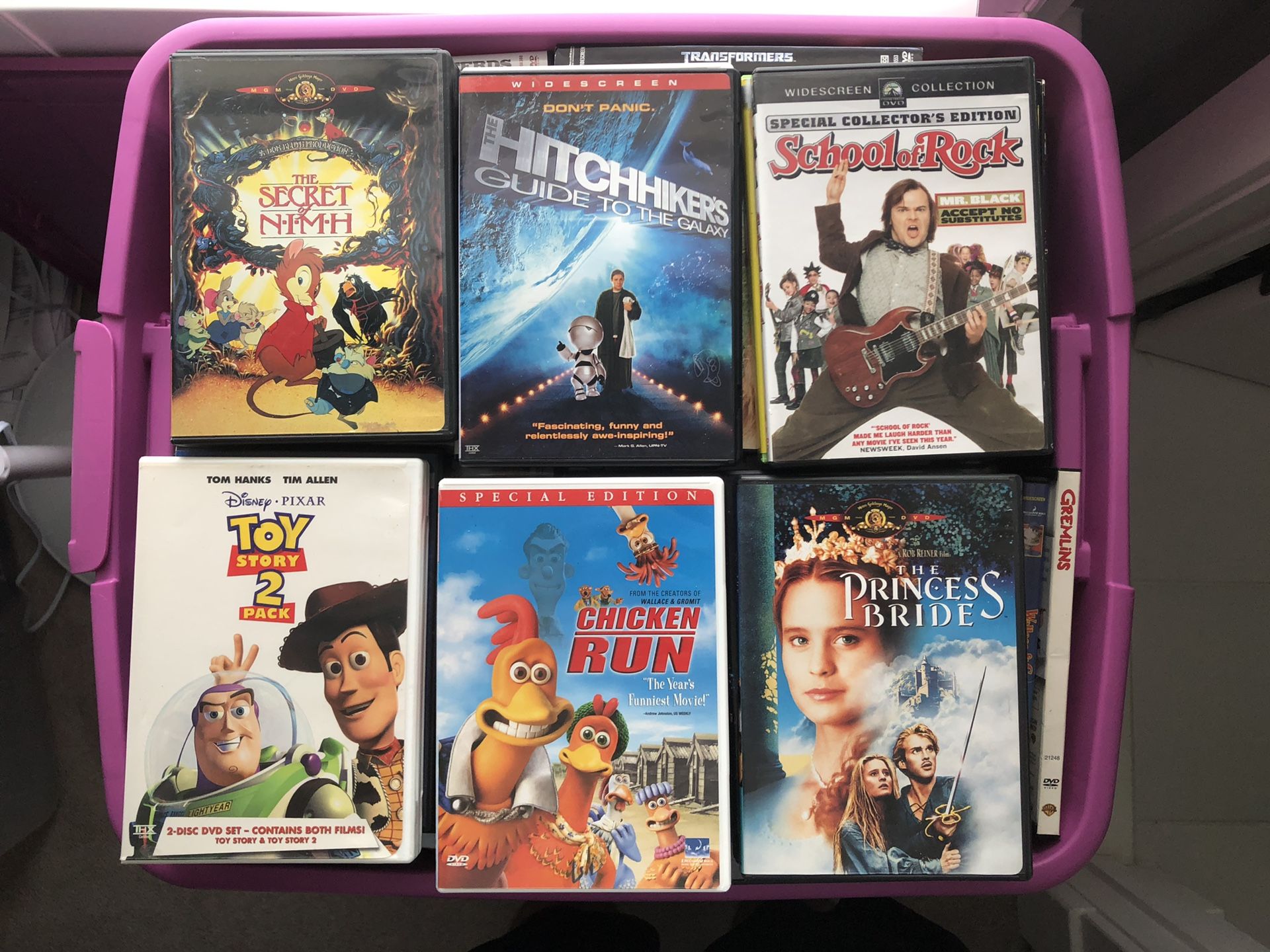 Discount Lot of 182 DVDs - Price Negotiable