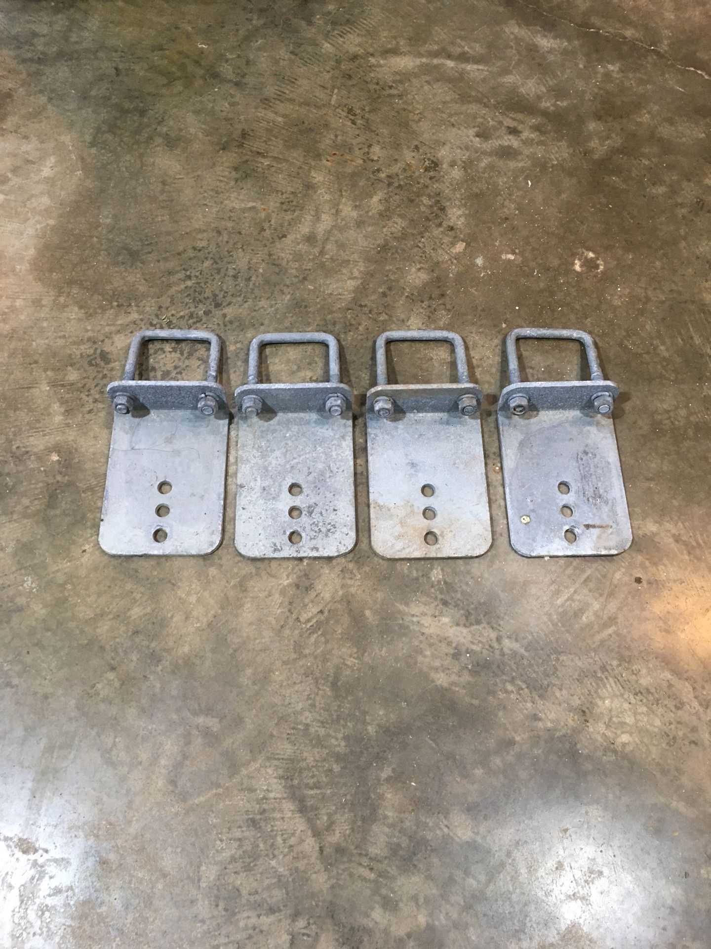 Boat trailer bunk mounts