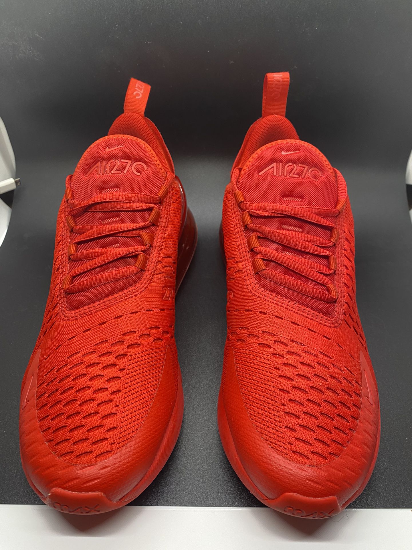Nike Air Max 270 University Triple Red Men's Running Shoes CV7544-600