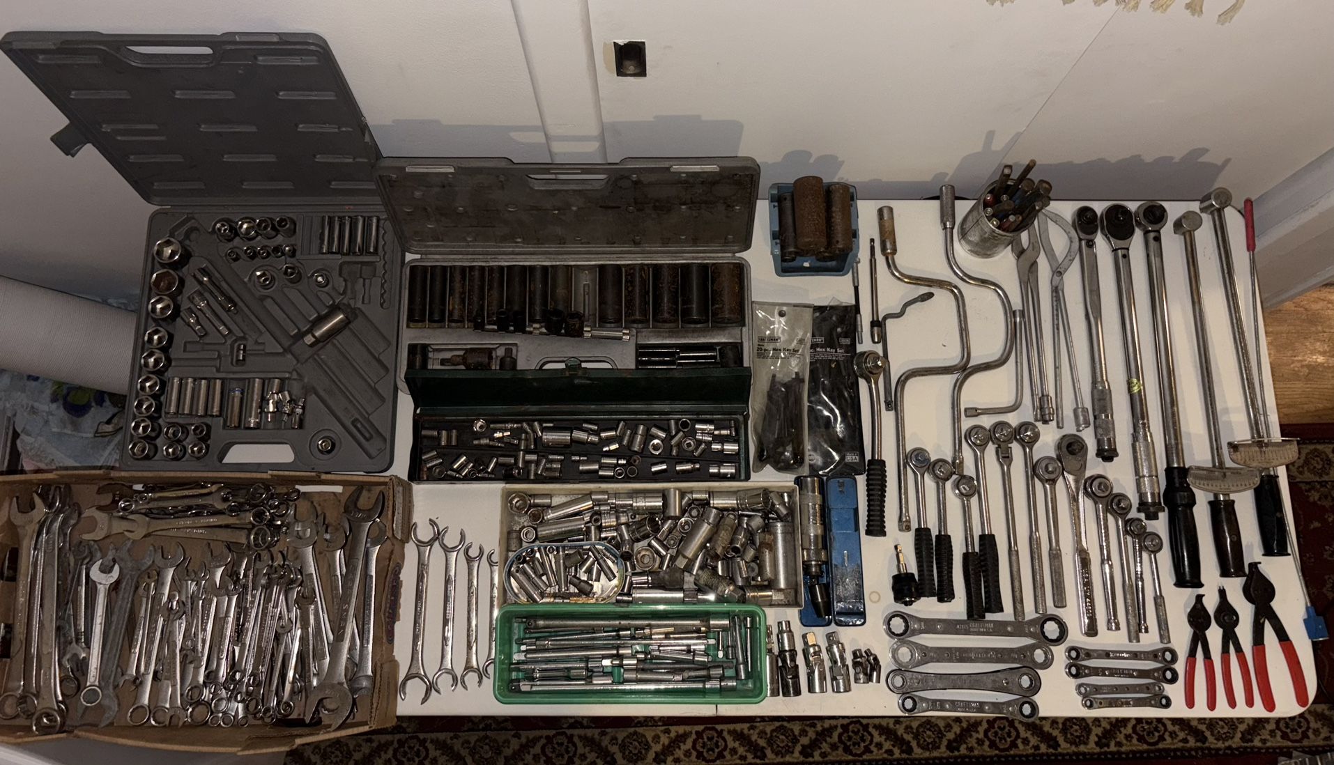 All Kinda Of Socket Wrenches, Sockets, And Extensions Etc…