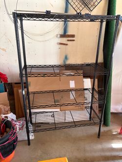 4-shelf adjustable bakers rack
