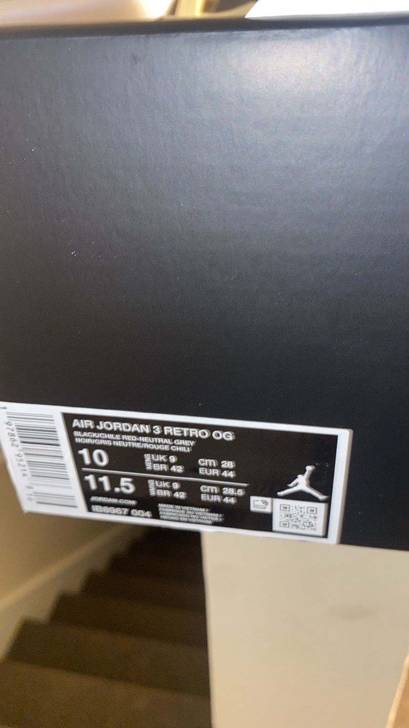 Jordan “Rare air “ 3’s