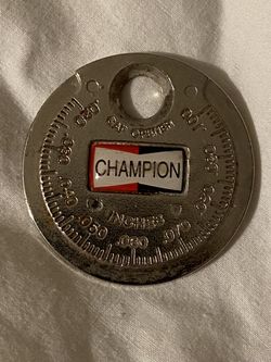 Vintage Champion Spark Plug Taper Gap Gauge CT 481 Gap Opener 
