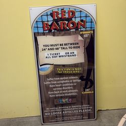 Vintage Sign from Santa Monica Pier