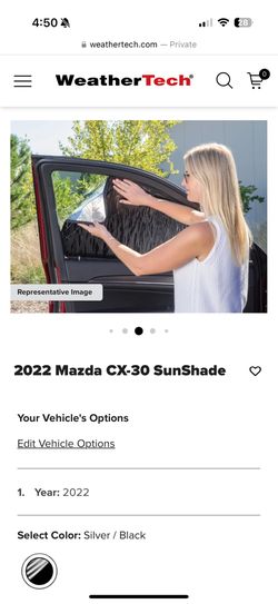 Weather Tech Sunshade For Mazda Cx30
