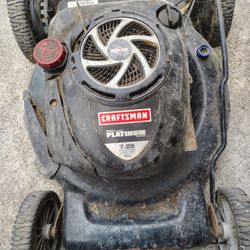 crafstman self propelled mower