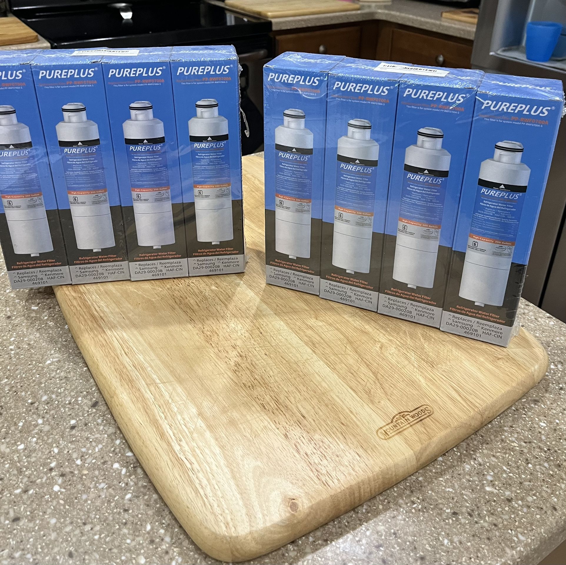 Refrigerator Filters ,2 Packs Of 4 Each