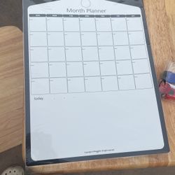 Magnetic Monthly Planner