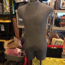 Fabric With Iron Bade Mannequin 