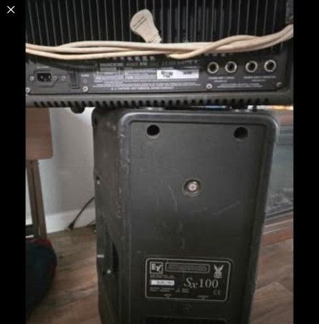 Speaker And Amp