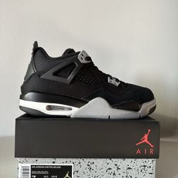Jordan 4 Black Canvas - 11 M