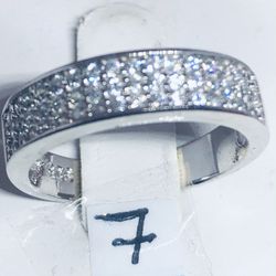 Sterling Silver W/bend Size 7