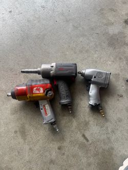 Lot of 3 Air Impact Wrenches