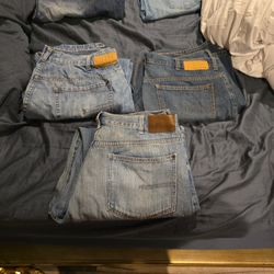 Calvin Klein Jeans 2x 36 Boot Cut and 1x 38..!!