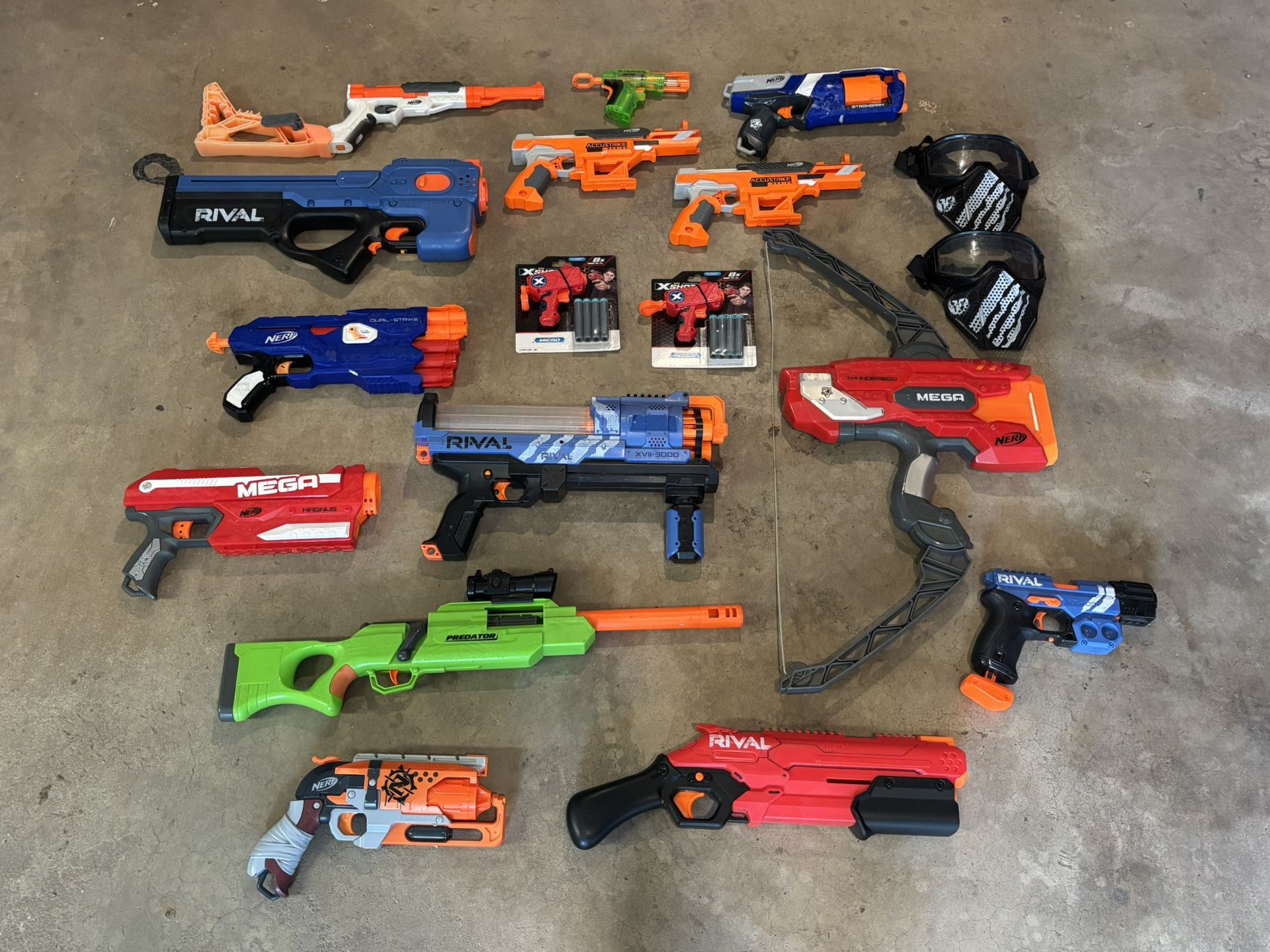 NERF GUNS