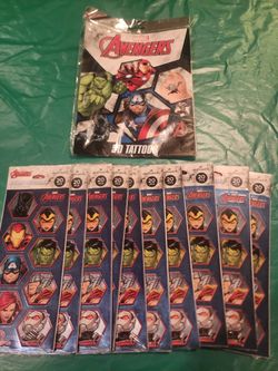Avengers Tattoos & Stickers 