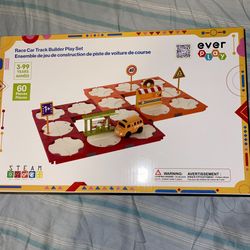 Ever Play Race Track Builder Play Set *New