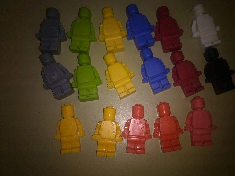 Kustom Made Krayons Lego Men