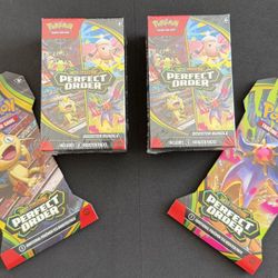 Perfect Order Pokemon Booster Bundles And Packs 