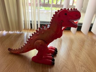 Red T-Rex Dinosaur Toy Figure