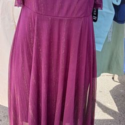 Purple Dress ( Party) Size 6
