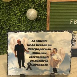 Sublimacion En Piedra Y Llavero De Carro