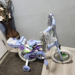 Huffy Bike Frozen Kids Girl 12 New Ready To Ride 